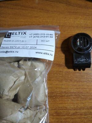 MDM-9PH003B, Разъем Micro D Sub, 9 контакт(-ов), Штекер, MDM Series, Обжим, Монтаж на Кабель
