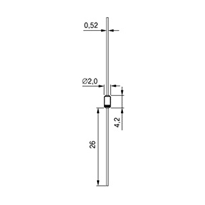 1N5251B DO-35 22V 0.5W DC COMPONENTS T/B